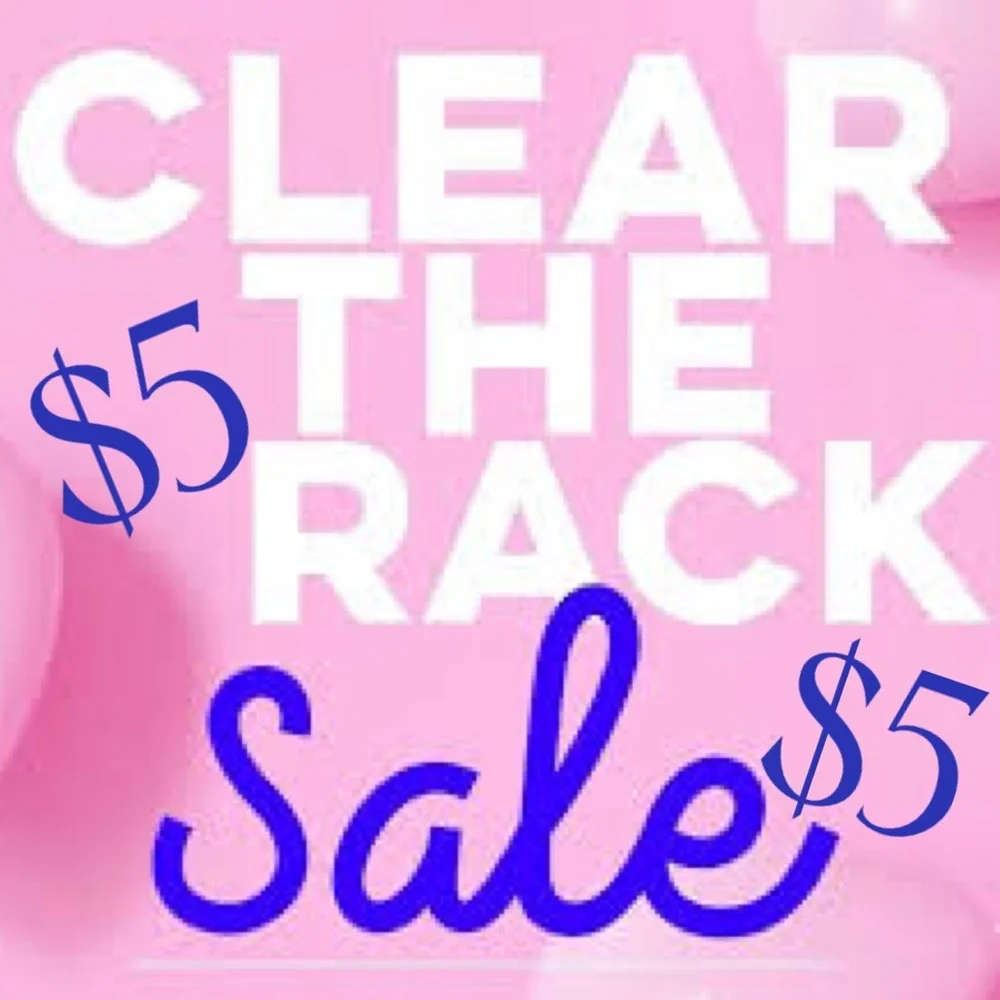 clearing the racks $5